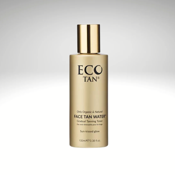 Eco Tan Face Tan Water bottle for a natural, sun-kissed glow.