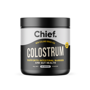 Chief Grass-Fed Colostrum Powder 90g front pack