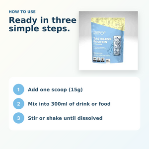 How to use Feel Good Protein Tasteless Collagen 500g