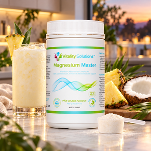 Vitality Solutions Magnesium Master Piña Colada lifestyle image