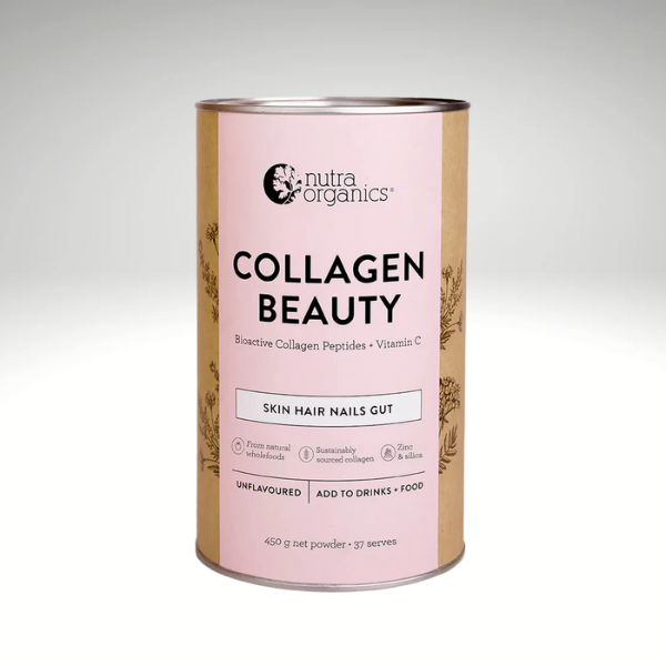 Nutra Organics Collagen Beauty 450g Unflavoured