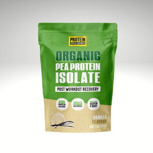 Protein Supplies Australia Organic Pea Protein Isolate Vanilla 1kg front