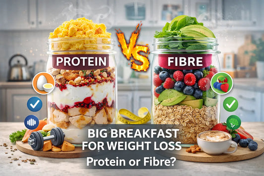Big Breakfast for Weight Loss: Protein vs Fibre and Why Meal Timing Matters - GoodnessBox