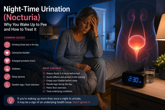 Night-Time Urination (Nocturia): Causes, Treatment and How to Stop Waking Up to Pee
