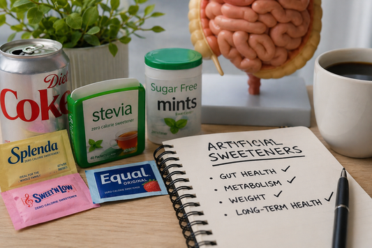 Artificial Sweeteners: Are They Actually Worse for Your Gut and Metabolism?