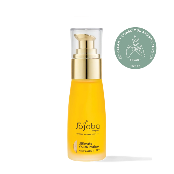 Ultimate Youth Potion by The Jojoba Company - Natural Anti-Ageing Facial Oil for Hydration and Elasticity