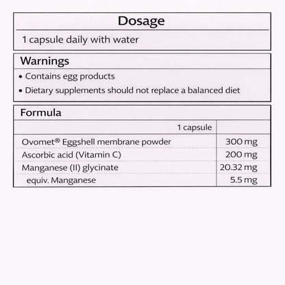 BioMedica Collagen Matrix | Vegetarian Collagen Joint Support 60 Capsules BioMedica