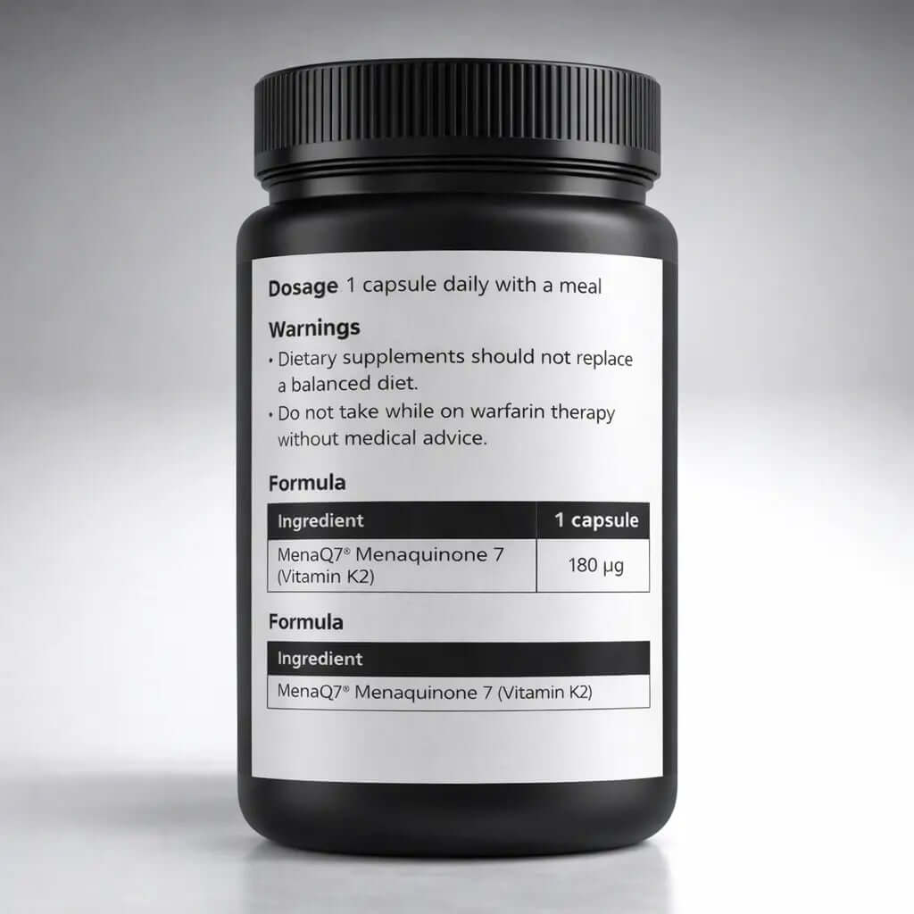 Ingredient list