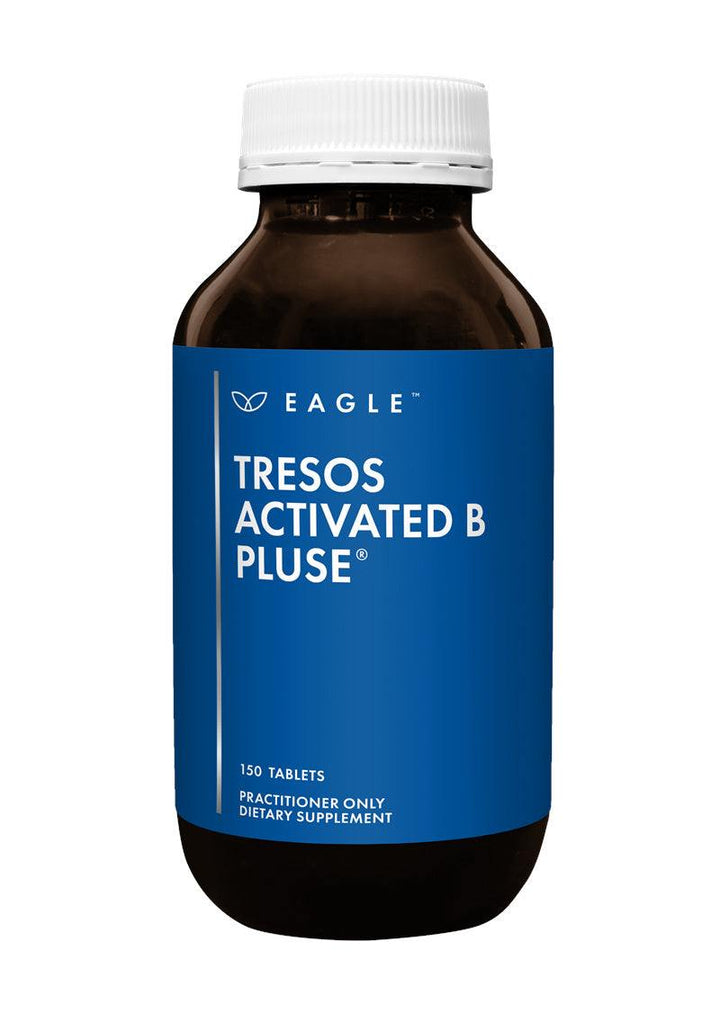 Eagle Tresos Activated B PluSe bottle, multivitamin and mineral supplement for health support.