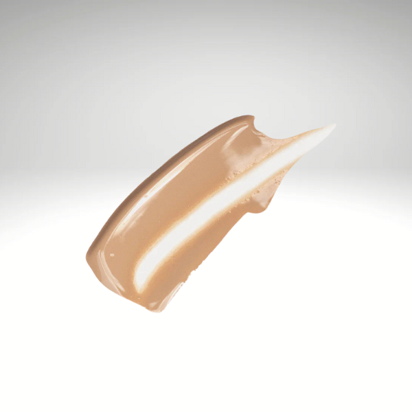 Ere Perez Oat Milk Foundation swatch with dewy finish.