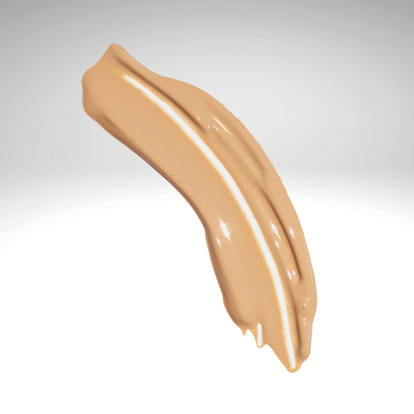Oat Milk Foundation swatch with a creamy, dewy texture for natural coverage.