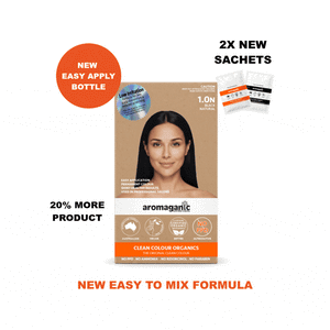 Aromaganic 1.0N Black Natural permanent hair colour