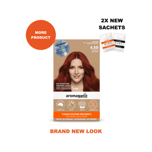 Aromaganic 6.50 Rich Red Natural permanent hair colour