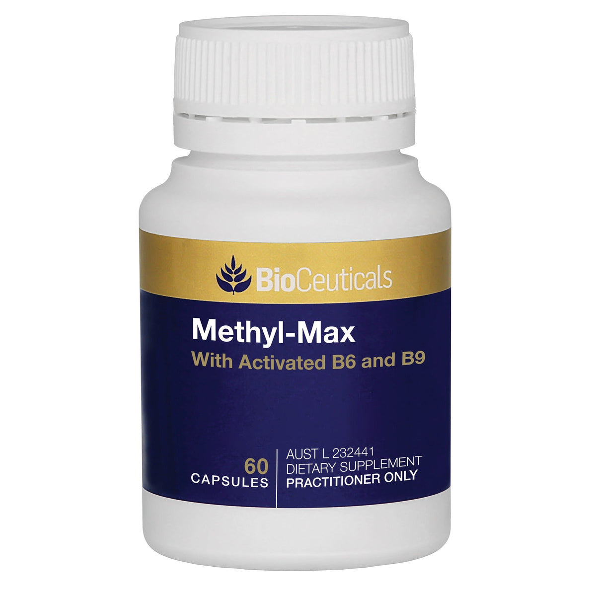 BioCeuticals Methyl-Max Activated B6 and B9 60 Capsules