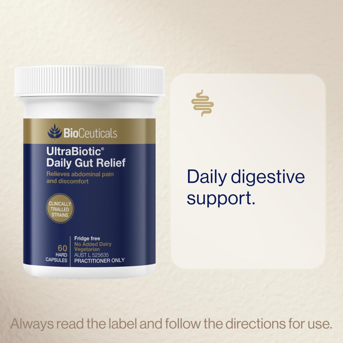BioCeuticals UltraBiotic Daily Gut Relief benefits