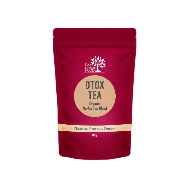 Eden Healthfoods DTox Tea 85g front pouch