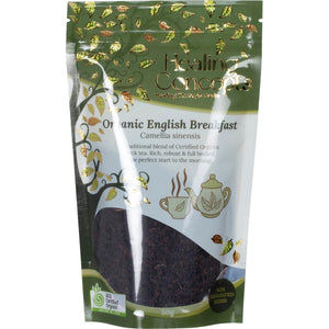 Healing Concepts Organic English Breakfast Tea 50g front package