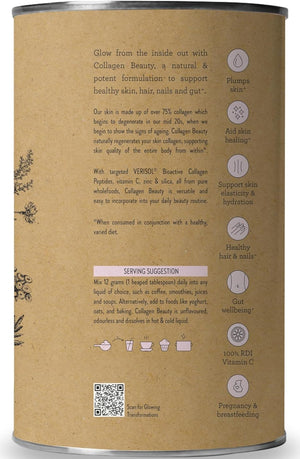 Nutra Organics Collagen Beauty Unflavoured 450g product details