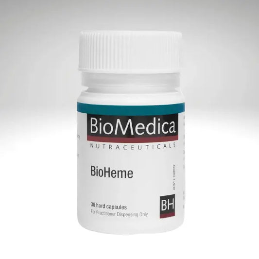 Bioheme Premium Iron Support 30 Capsules by Biomedica - GoodnessBox