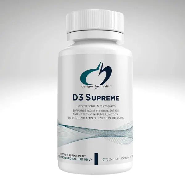D3 Supreme 240 Caps by Designs for Health - GoodnessBox