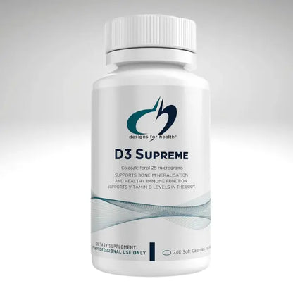 D3 Supreme 240 Caps by Designs for Health - GoodnessBox