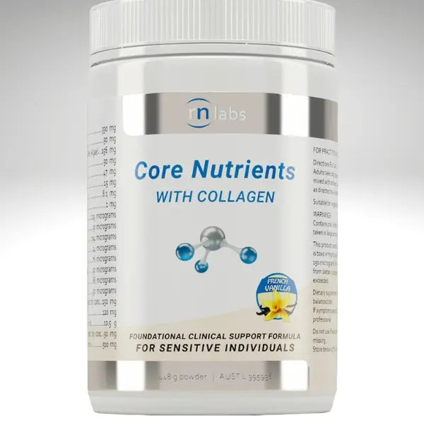 Core Nutrients with Collagen 448g Vanilla by RN Labs - GoodnessBox