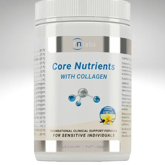 Core Nutrients with Collagen 448g Vanilla by RN Labs - GoodnessBox