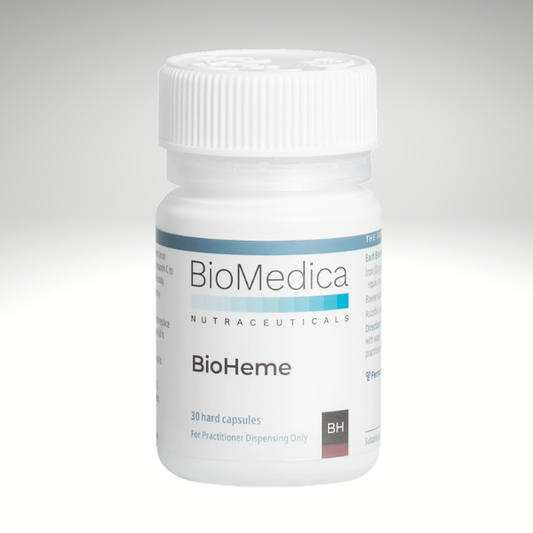 Bioheme Premium Iron Support 30 Capsules by BioMedica