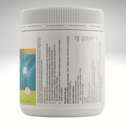Herbs of Gold Glucosamine MAX | Joint & Cartilage Support