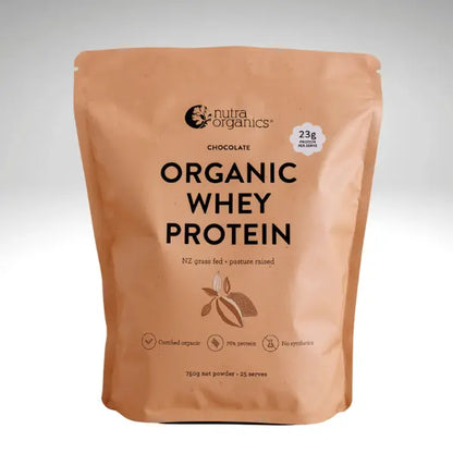 Organic Whey Protein 750g by Nutra Organics - GoodnessBox