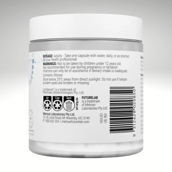 Melrose FutureLab NAD+ Booster Caps 30 Capsules