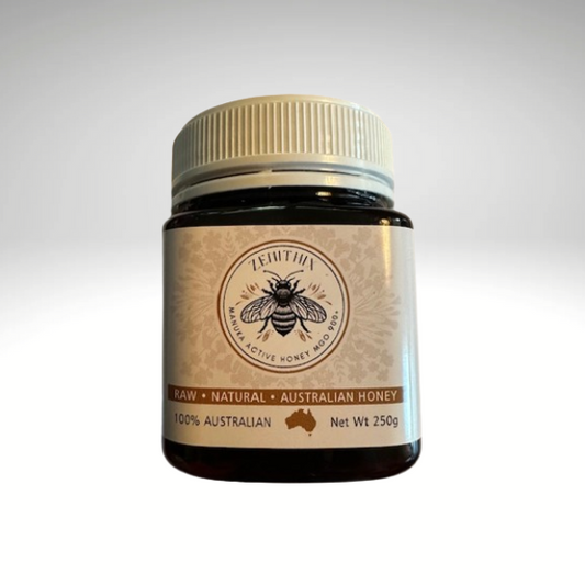 Zenithix Nutrition Manuka Active Honey MGO 900+, 250g jar.