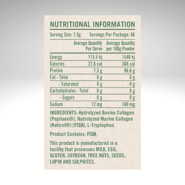 Rapid Supplements Total Collagen Peptides 500g