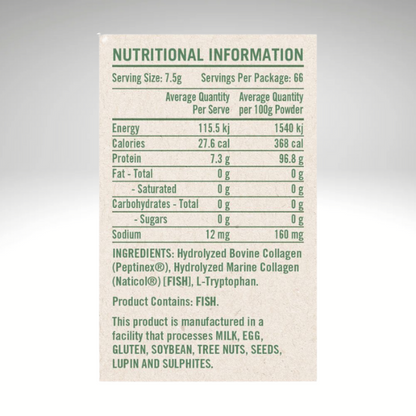 Rapid Supplements Total Collagen Peptides 500g