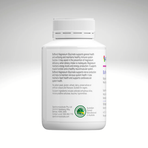 Spectrumceuticals Buffered Magnesium Glycinate 120c