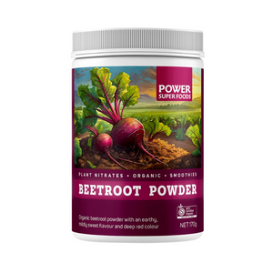 Power Super Foods Organic Beetroot Powder 170g front pack