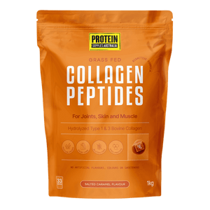 Protein Supplies Australia Collagen Peptides 1kg Salted Caramel