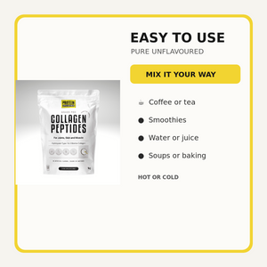 Ways to use Protein Supplies Australia unflavoured collagen peptides in drinks and recipes