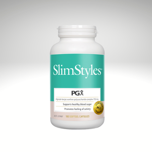SlimStyles PGX 750mg 180 softgel capsules bottle